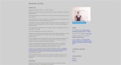Desktop Screenshot of margaridacarvalho.org