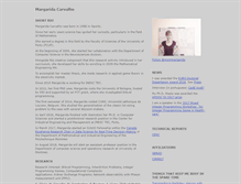 Tablet Screenshot of margaridacarvalho.org